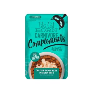 Tiki Cat Complements Protein Topper, Chicken & Salmon, 2.1 oz (Case of 12)
