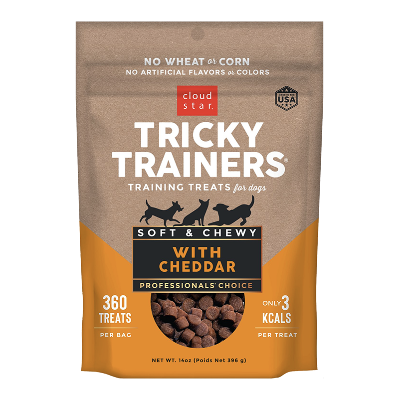 Cloud Star Chewy Tricky Trainers Cheddar Dog Treats - Image 6
