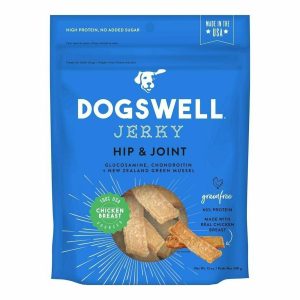 Dogswell Hip & Joint Grain-Free Chicken Jerky Dog Treats, 12 oz