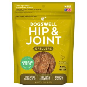 Dogswell Hip & Joint Grillers Chicken Grain-Free Dog Treats