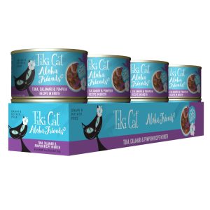 Tiki Cat Aloha Friends Tuna & Calamari, 5.5 oz (Case of 8)