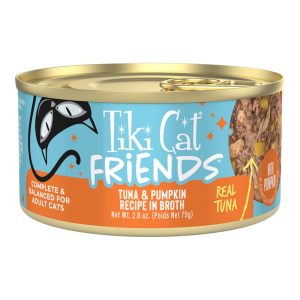 Tiki Cat Friends Tuna & Pumpkin, 2.8 oz (Case of 12)