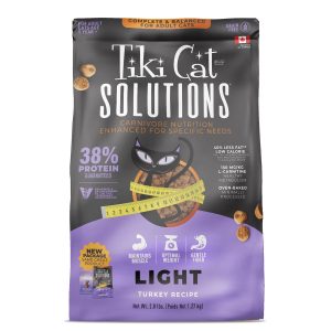 Tiki Cat Solutions Light Baked Dry Cat Food, Turkey