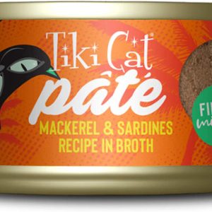 Tiki Cat Grill Mackerel & Sardines Pâté, 2.8 oz (Case of 12)