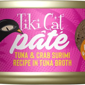 Tiki Cat Grill Tuna & Crab Surimi Pâté, 2.8 oz (Case of 12)
