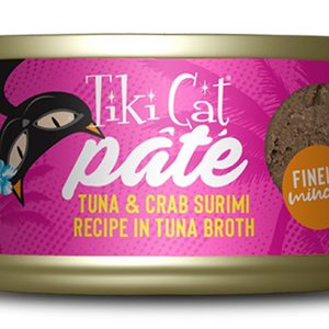 Tiki Cat Grill Pâté, Tuna & Crab, 2.8 oz (Case of 12)