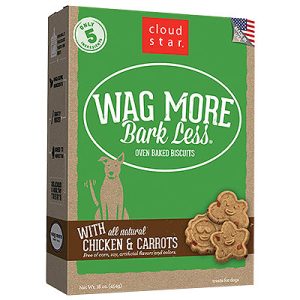 Cloud Star Wagmore Baked Peanut Butter Dog Treats
