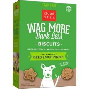 Cloud Star Wagmore Grain-Free Baked Chicken Dog Treats, 14 oz