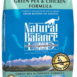 Natural Balance L.I.D. Limited Ingredient Dry Cat Food, Green Pea & Chicken