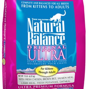 Natural Balance Original Ultra Reduced Calorie Dry Cat Food, 15 lb
