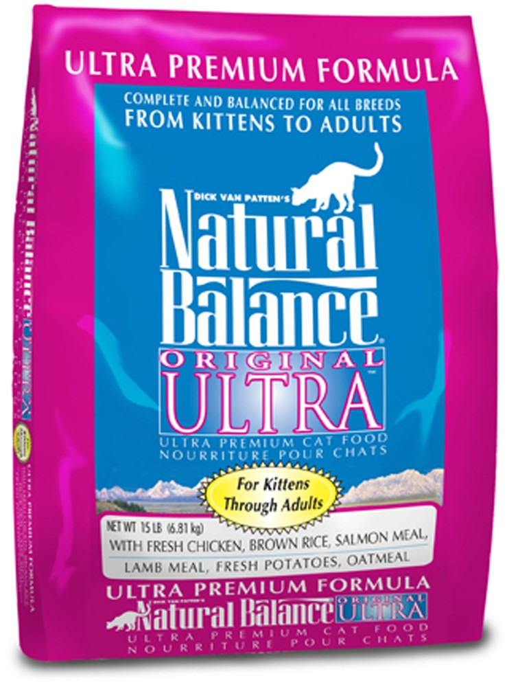 Natural Balance Original Ultra Reduced Calorie Dry Cat Food, 15 lb