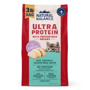 Natural Balance Ultra Protein Kitten Dry Food, Chicken & Chicken Meal