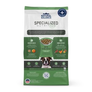 Natural Balance Specialized Digestive & Immune Lamb & Oatmeal Dog Food, 22 lb