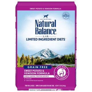 Natural Balance L.I.D. Sweet Potato & Venison Dry Dog Food
