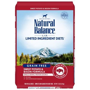 Natural Balance L.I.D. Sweet Potato & Bison Dry Dog Food
