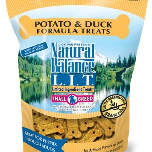 Natural Balance L.I.T. Small Breed Duck & Potato Dog Treats, 8 oz
