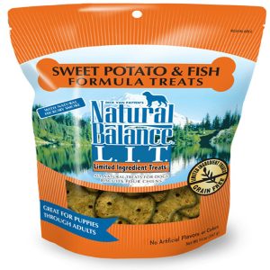 Natural Balance L.I.T. Sweet Potato & Fish Dog Treats, 14 oz