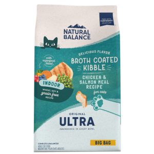 Natural Balance Original Ultra Indoor Dry Cat Food, Chicken, 15 lb