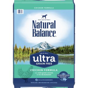 Natural Balance Ultra Grain-Free Chicken Dry Dog Food, 24 lb