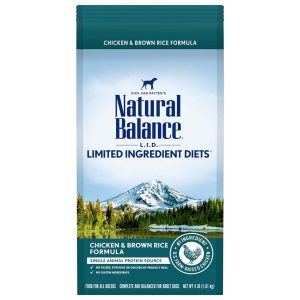 Natural Balance L.I.D. Chicken & Brown Rice Dry Dog Food