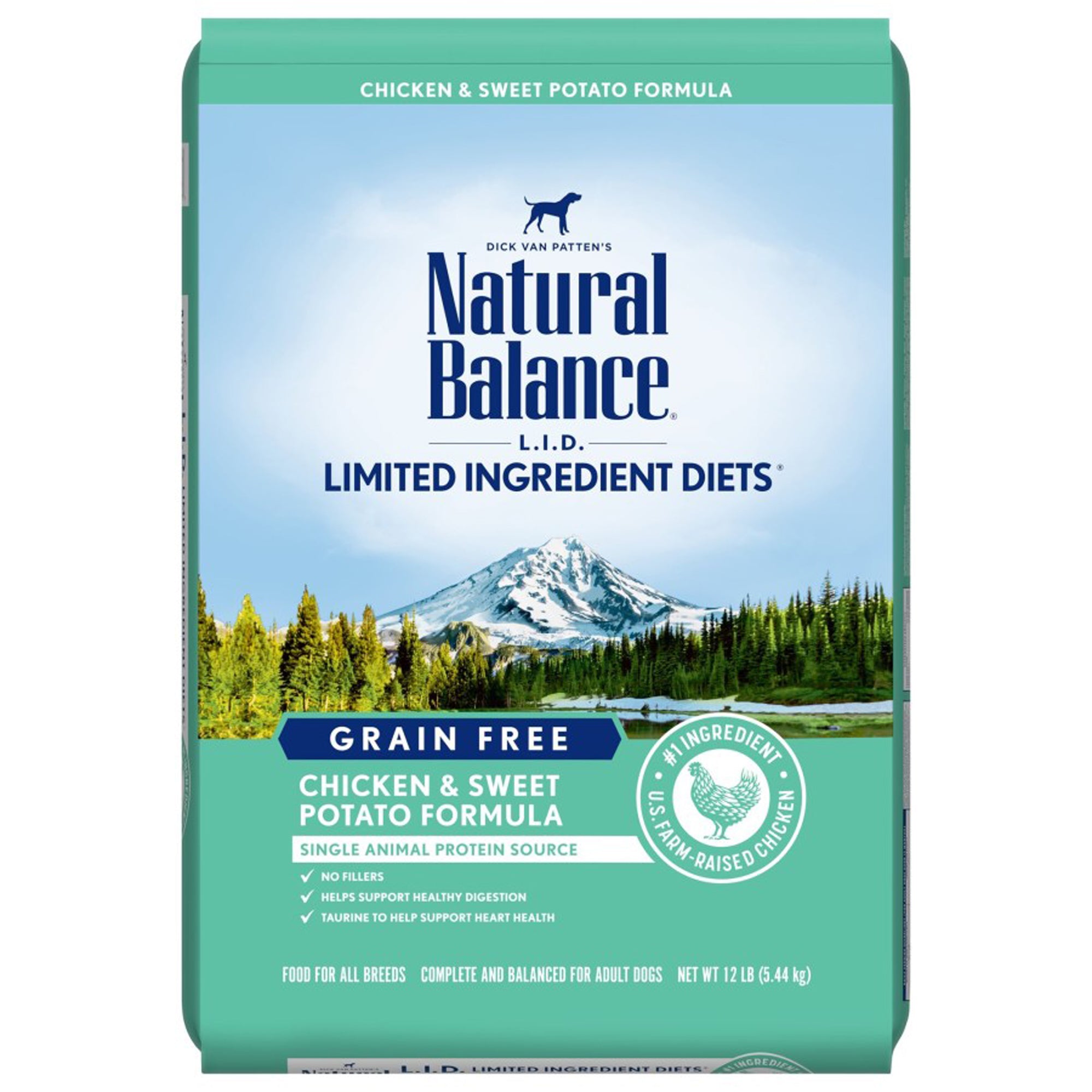 Natural Balance L.I.D. Chicken & Sweet Potato Dry Dog Food
