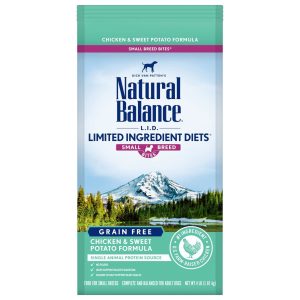 Natural Balance L.I.D. Chicken & Sweet Potato Small Breed Bites Dry Dog Food