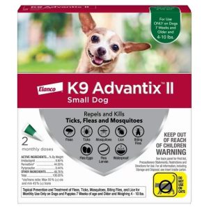 K9 Advantix II Flea, Tick & Mosquito Protection Small Dog