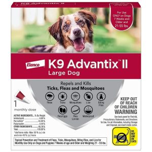 K9 Advantix II Flea, Tick & Mosquito Protection Large Dog