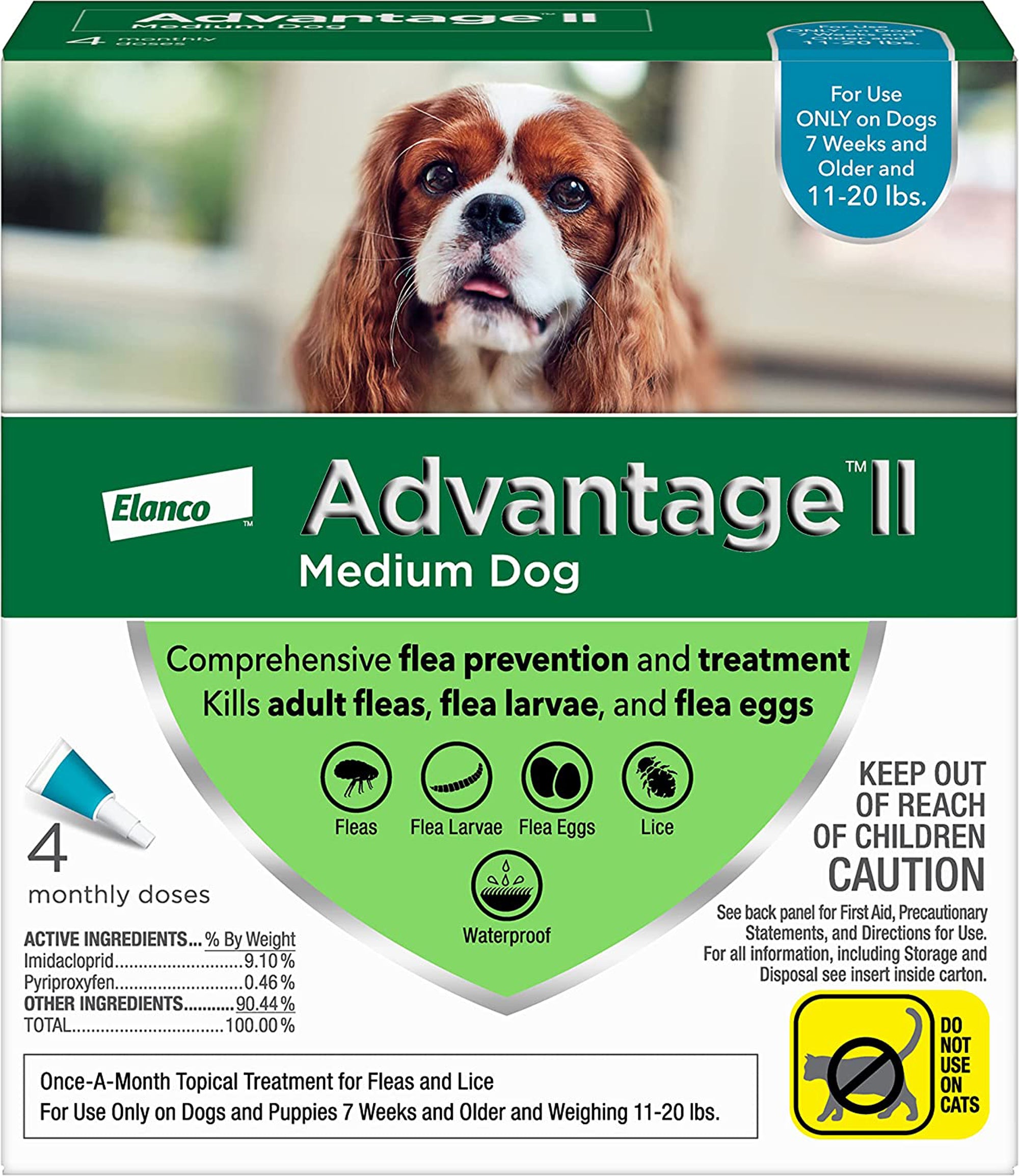 Advantage II Flea Protection Medium Dog