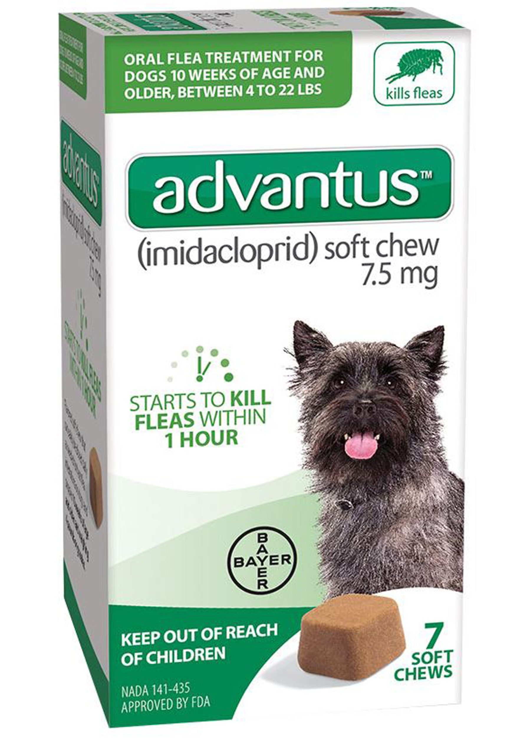 Advantus Chewable Flea Treatment for Dog