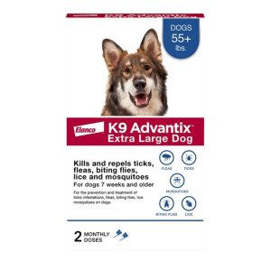 K9 Advantix Classic Dog Extra Large 55+ Lbs 2 Pack