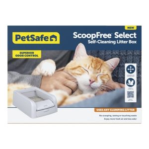 PetSafe Cat Scoop Free Select Clumping Self Cleaning Litter Box