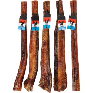 Diggin' Your Dog USA Monster Bully Sticks, 12 in Dog Chews, 25 Count