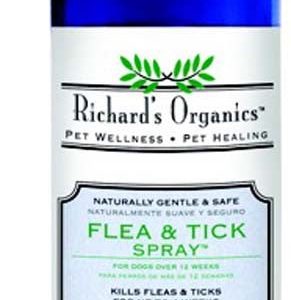 SynergyLabs Richard's Organics Flea and Tick Dog Spray 12oz