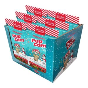 Triumph Pupcorn Plus Holiday Cheer Display Assorted Treats, 24.5 oz, 6 Pieces