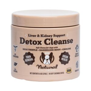Natural Dog Company Detox Cleanse Chews, 90 Count