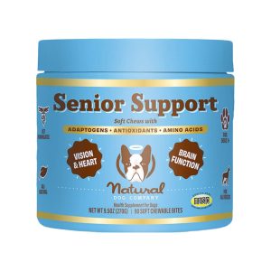 Natural Dog Company Senior Support Chews, 90 Count