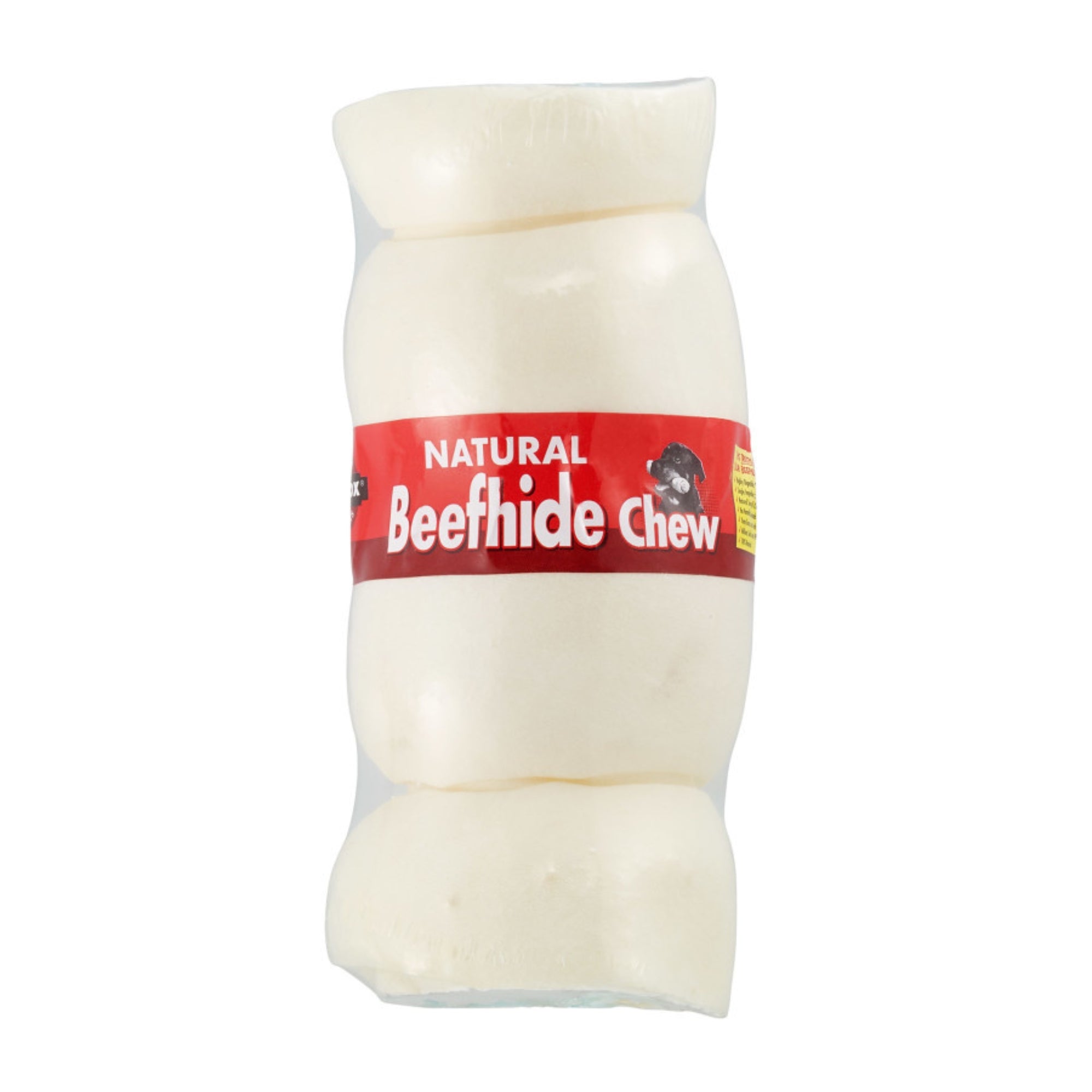 Lennox Beefhide Cheek Chew Dog Chew, 5-6 in