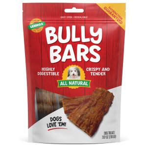 Lennox Tender & Crispy Bully Bars Dog Treats, 7.7 oz