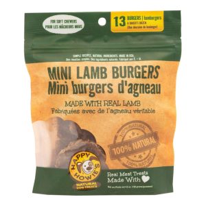 Happy Howie's Lamb Burger Baker's Dozen, 2 in, 4.6 oz