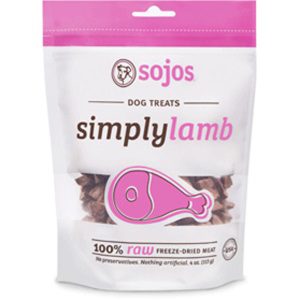 Sojos Simply Lamb Dog Treats, 4 oz
