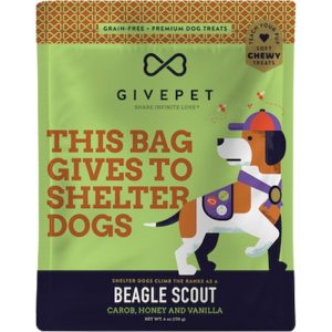 GivePet Grain-Free Beagle Scout Dog Treats, 6 oz
