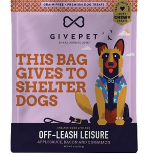 GivePet Grain-Free Off-Leash Leisure Dog Treats, 6 oz