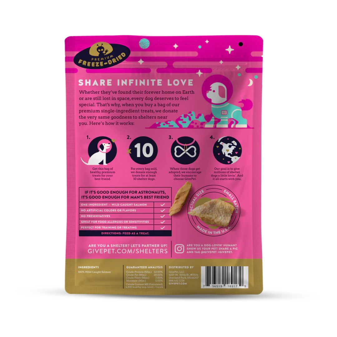 GivePet Freeze-Dried Astromutt Dog Treats, 3 oz - Image 2