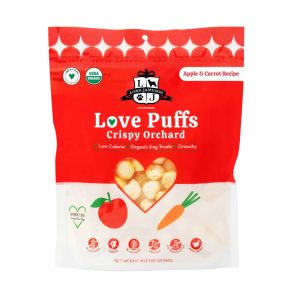 Lord Jameson Puffs Crispy Orchard Dog Treats, 4 oz