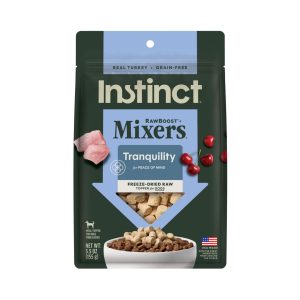 Instinct Raw Boost Mixers Tranquility Turkey Dog Food Topper, 5.5 oz