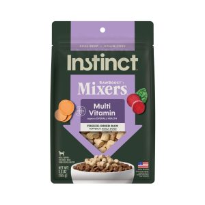 Instinct Raw Boost Mixers Multivitamin Beef Freeze-Dried Dog Food Topper