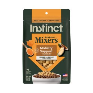 Instinct Raw Boost Mixers Mobility Chicken Freeze-Dried Dog Food Topper, 5.5 oz