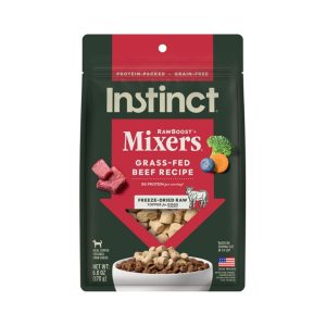 Instinct Raw Boost Mixers Beef Freeze-Dried Dog Food Topper