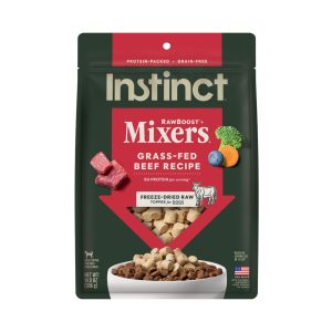 Instinct Raw Boost Mixers Beef Freeze-Dried Dog Food Topper, 14 oz
